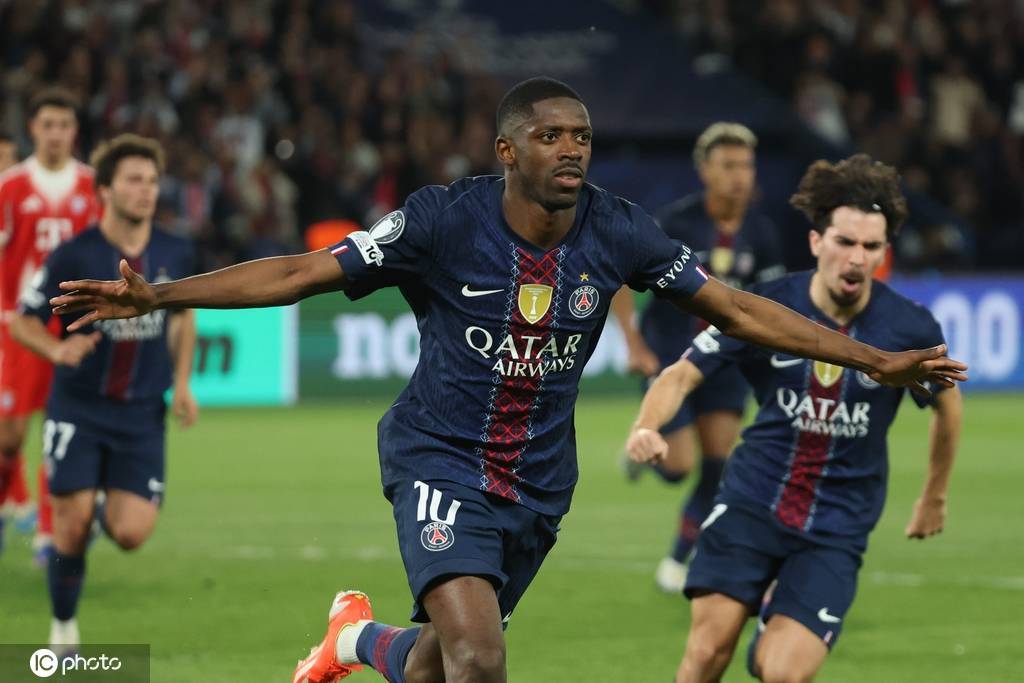 造点+2射1传 登贝莱当选巴黎vs拜仁全场最佳